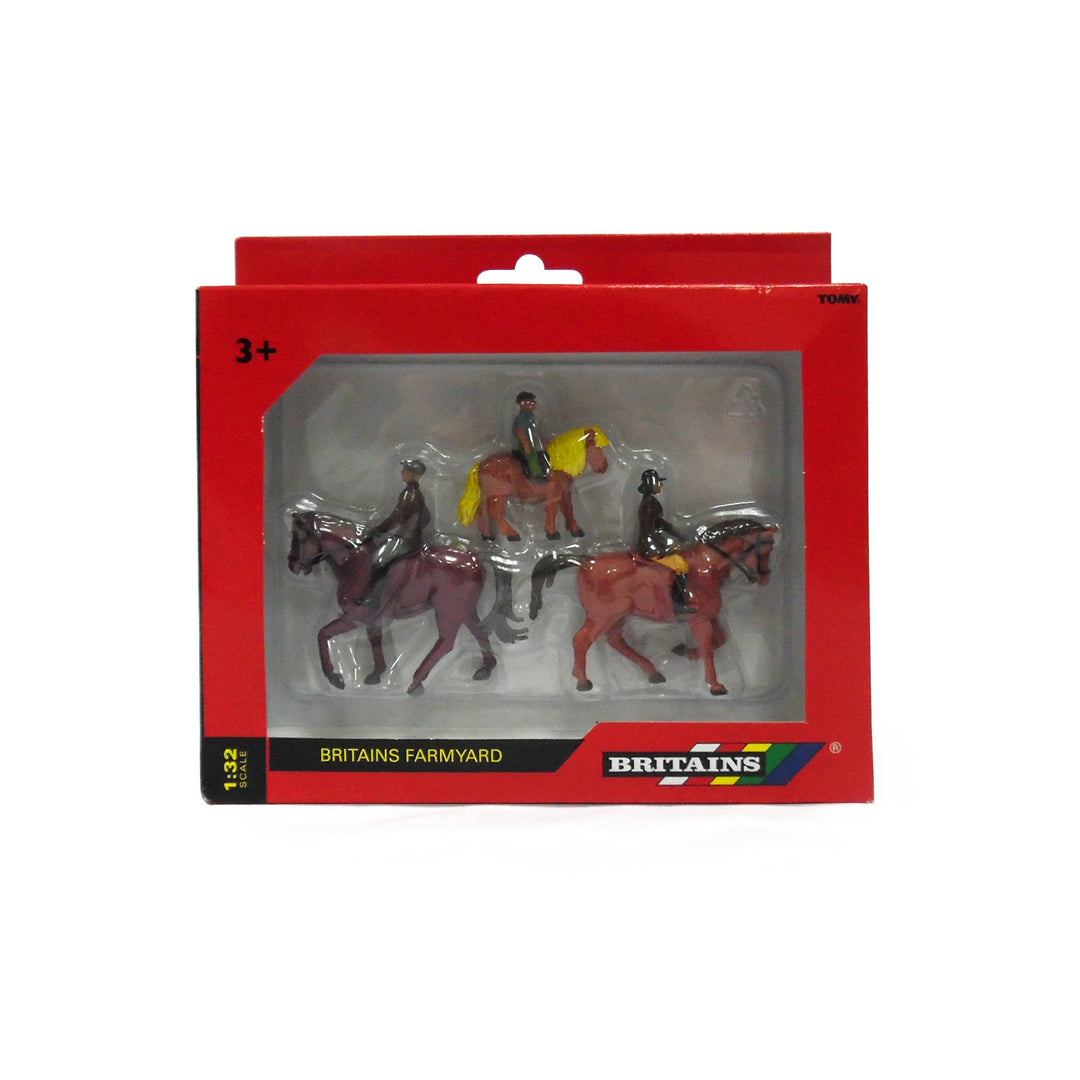 Britains 1:32 Horses and Riders Animal Figures - Farm Playset for Kids Ages 3+