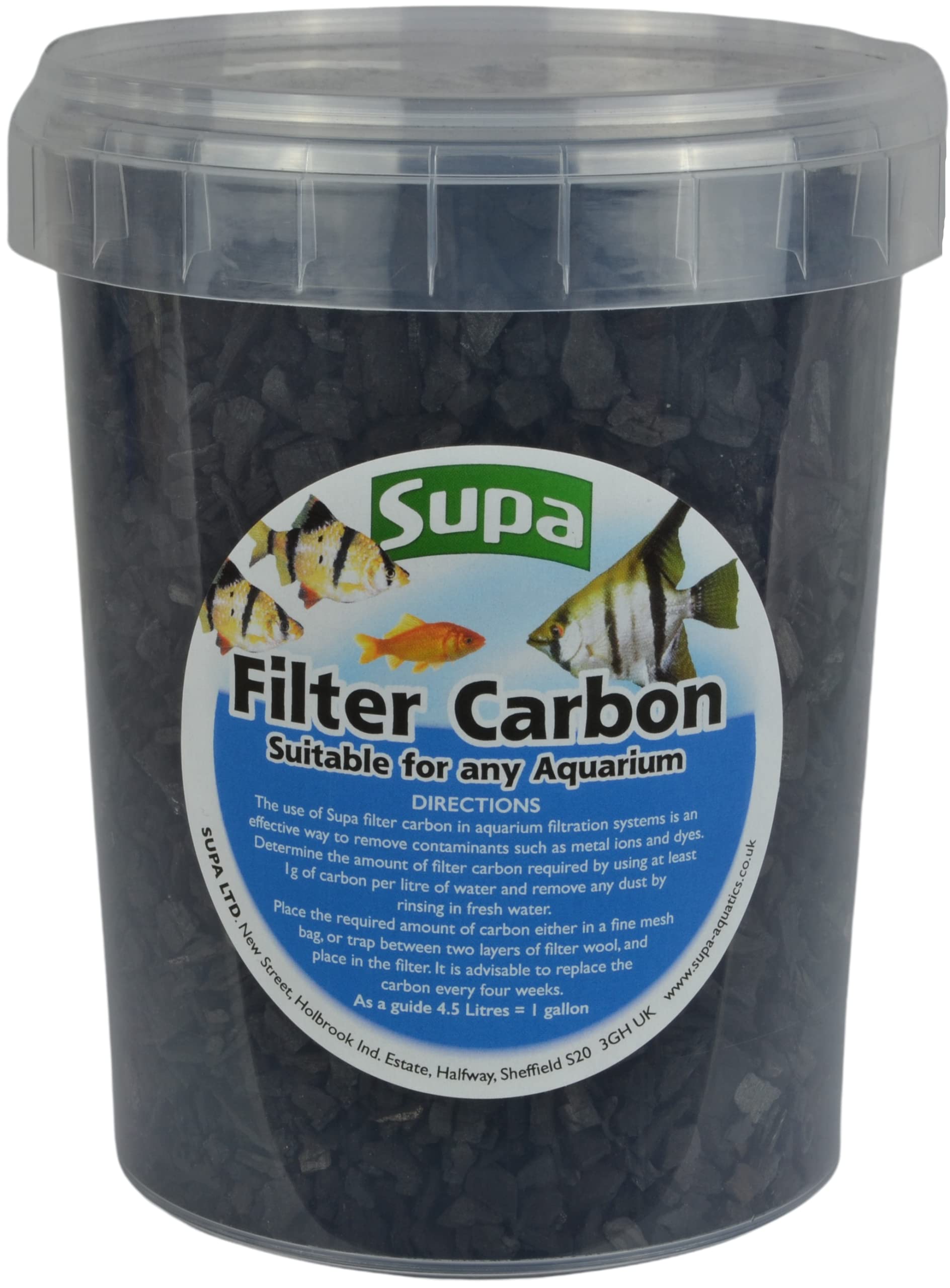 Supa Filter Carbon - Removes Contaminants & Odour | 1 Litre Bucket 4