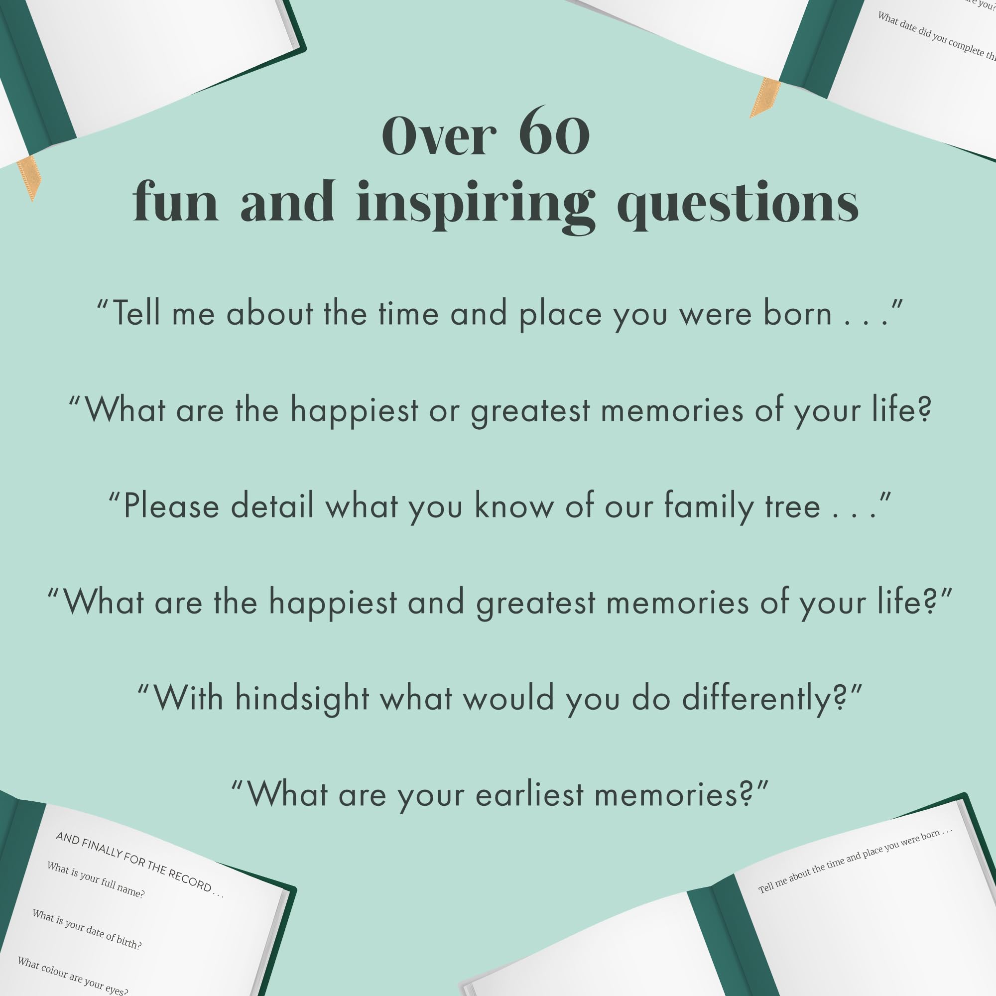 FROM YOU TO ME Dear Grandad, from you to me Memory Journal | Hardcover Notebook | English 5