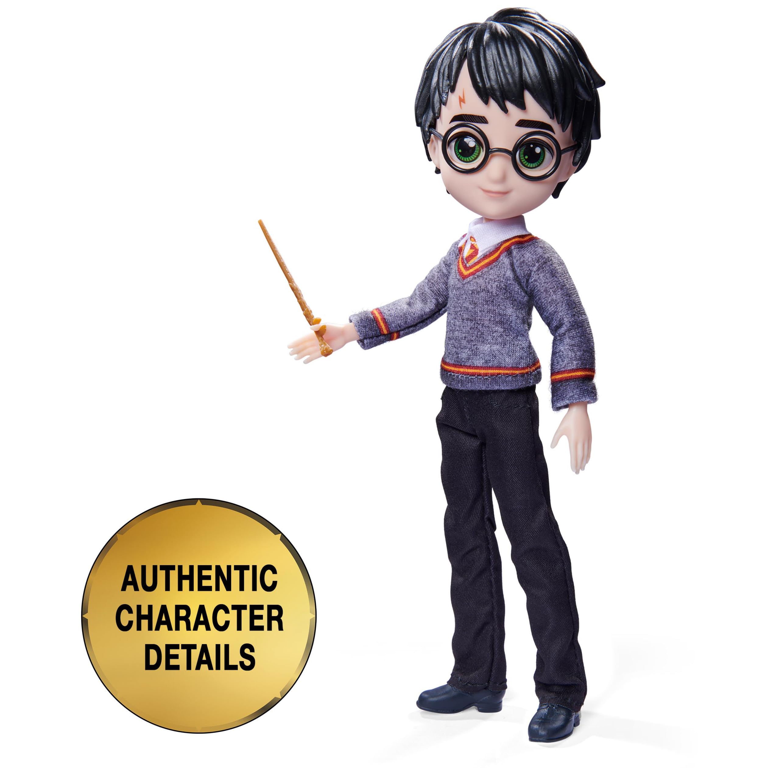 Wizarding World Harry Potter 8-inch Collectible Doll in Gryffindor Uniform with Wand Accessory 3
