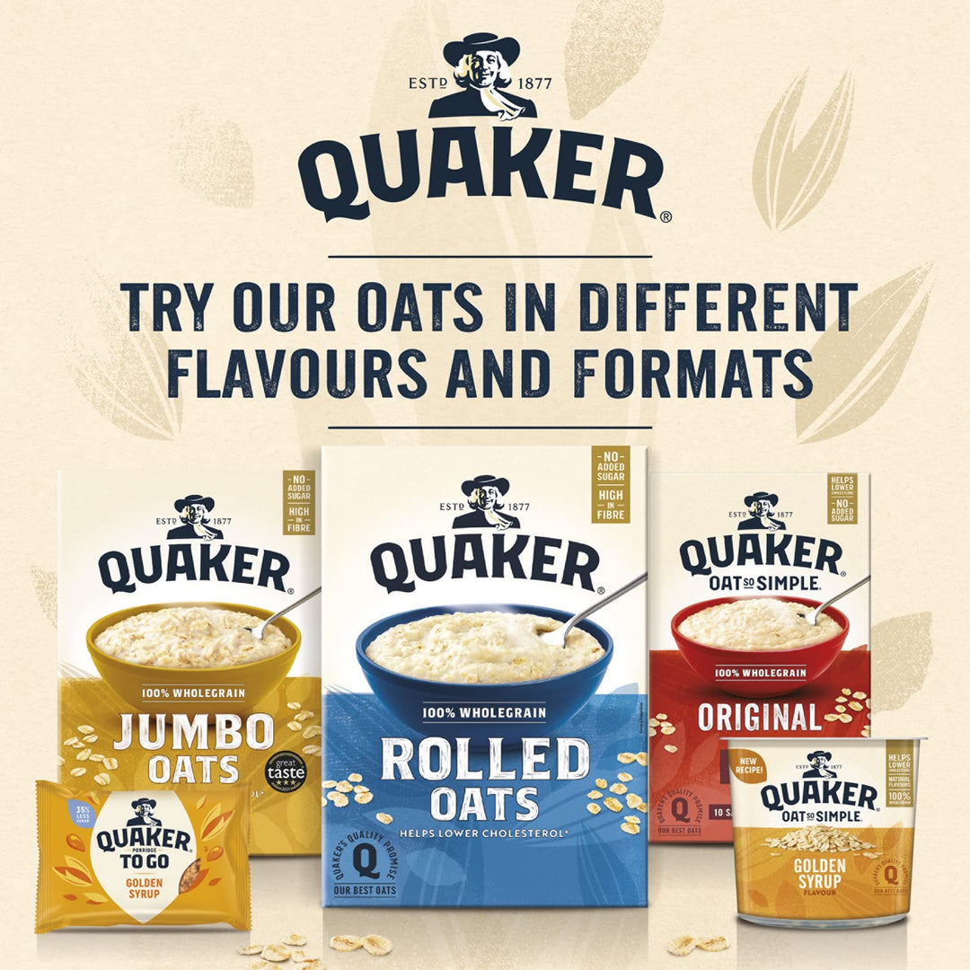 Quaker British Porridge Rolled Oats 1kg
