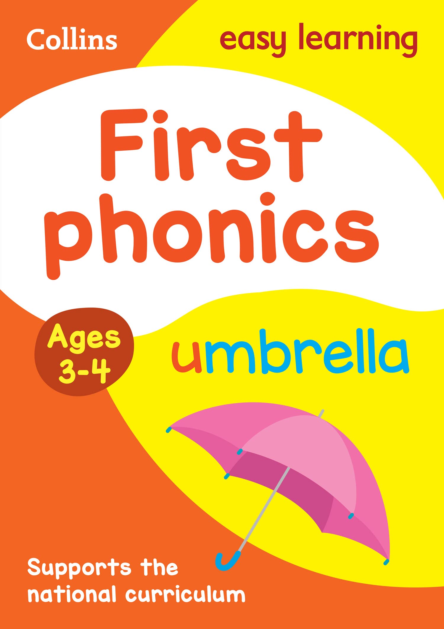 HarperCollins First Phonics Ages 3-4 Activity Book | EYFS English Practice | Paperback