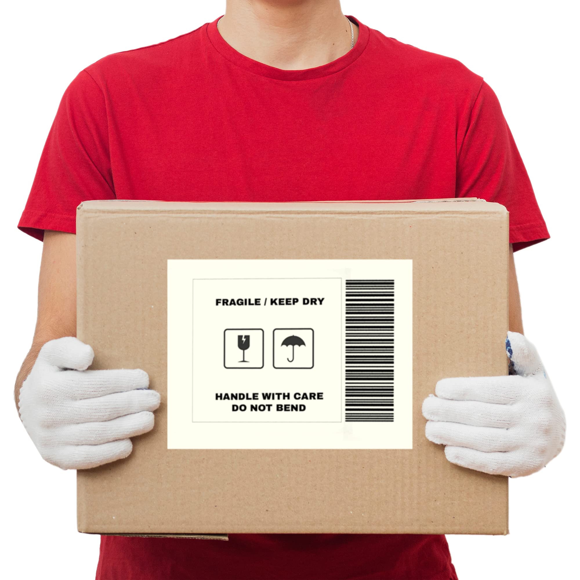 iSOUL Printable Printer Labels - 100 Labels on 50 A4 Sheets, Matte White, Inkjet & Laser Compatible 8