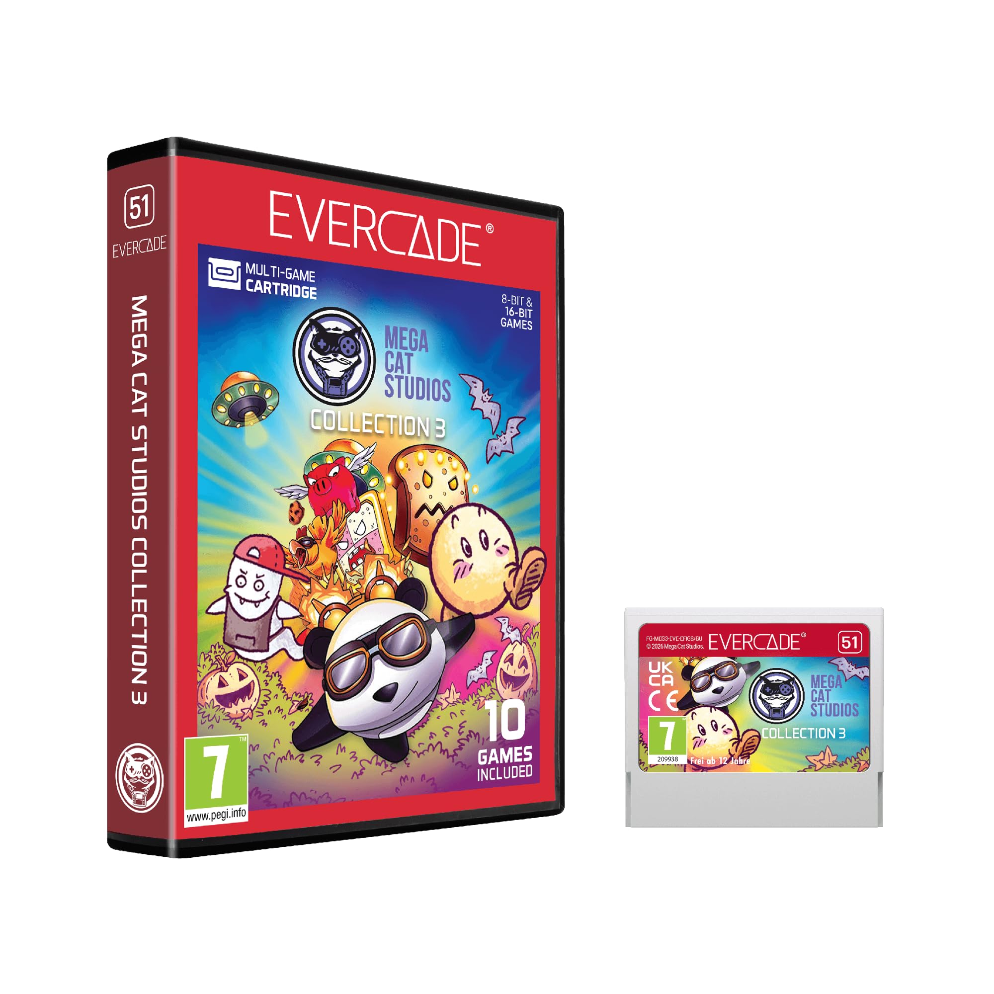 Evercade Mega Cat Collection 3