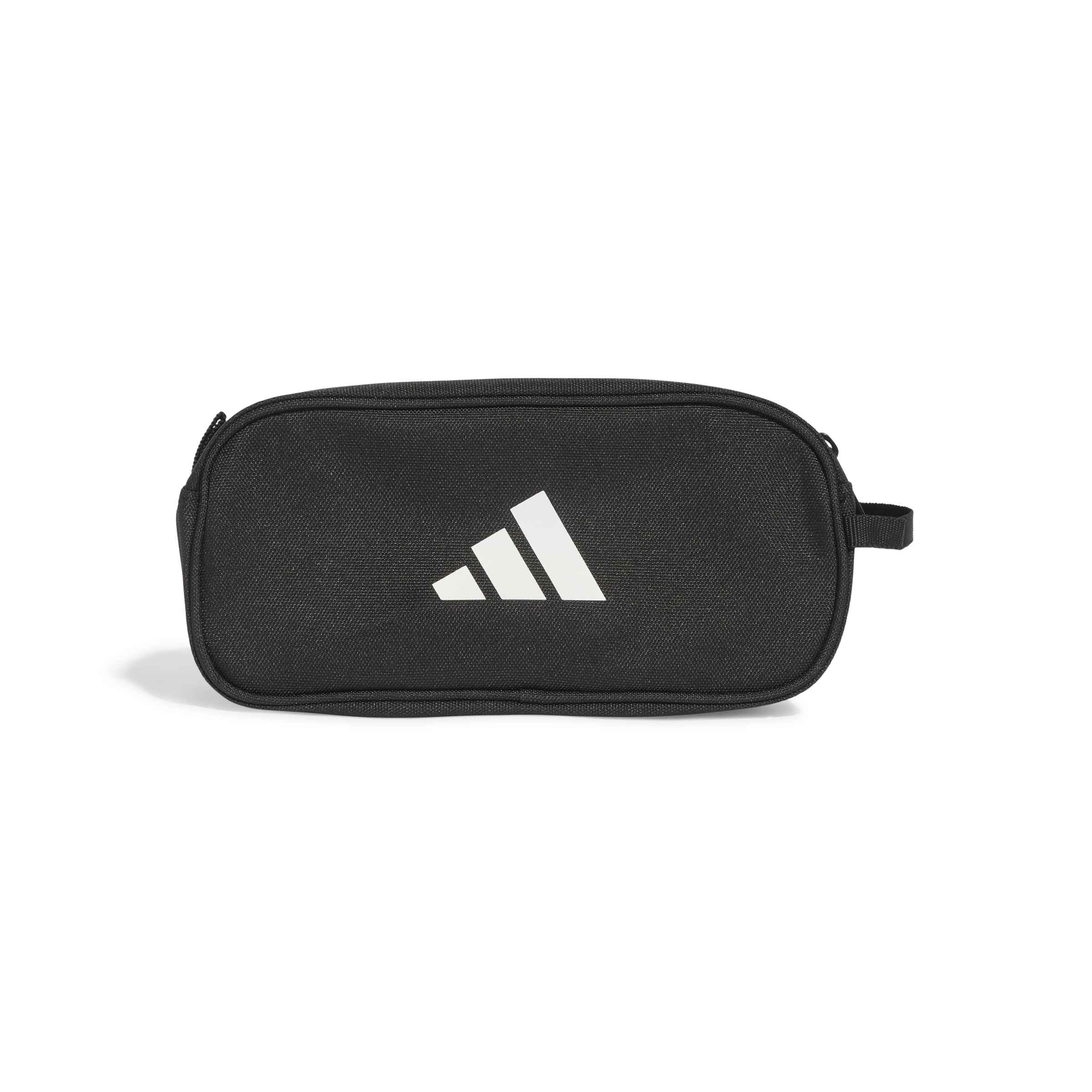 adidas Unisex Kids Pencil Case - Black/White | 1.6L Volume | Recycled Polyester