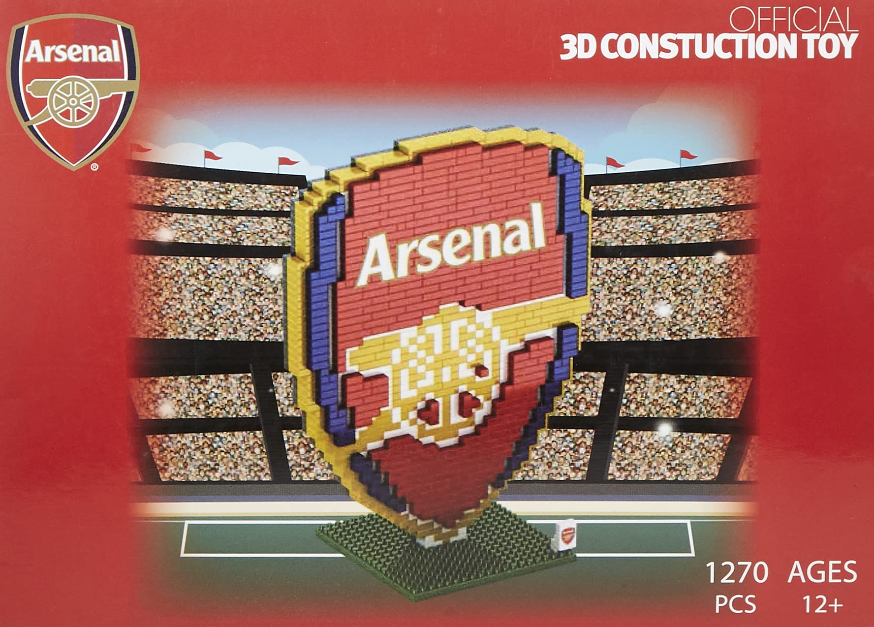 FOCO Arsenal FC Premier League BRXLZ Construction Building Set - 1271 Pieces 2
