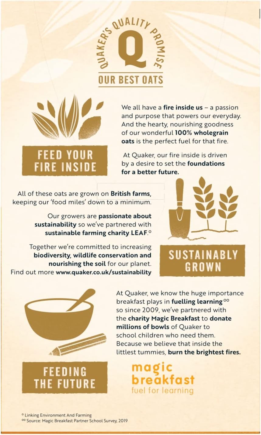 Quaker Oat So Simple Protein Golden Syrup Porridge, 8x43g 8