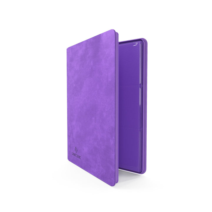 Gamegenic Zip-Up Album 18-Pocket - Purple Trading Card Game Accessory