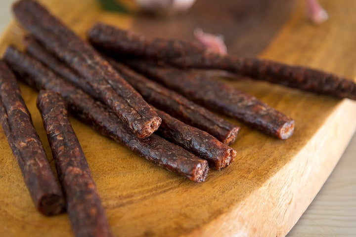 Biltong Boss Original Beef Droewors - Authentic South African Dry Wors, High Protein Meat Snack