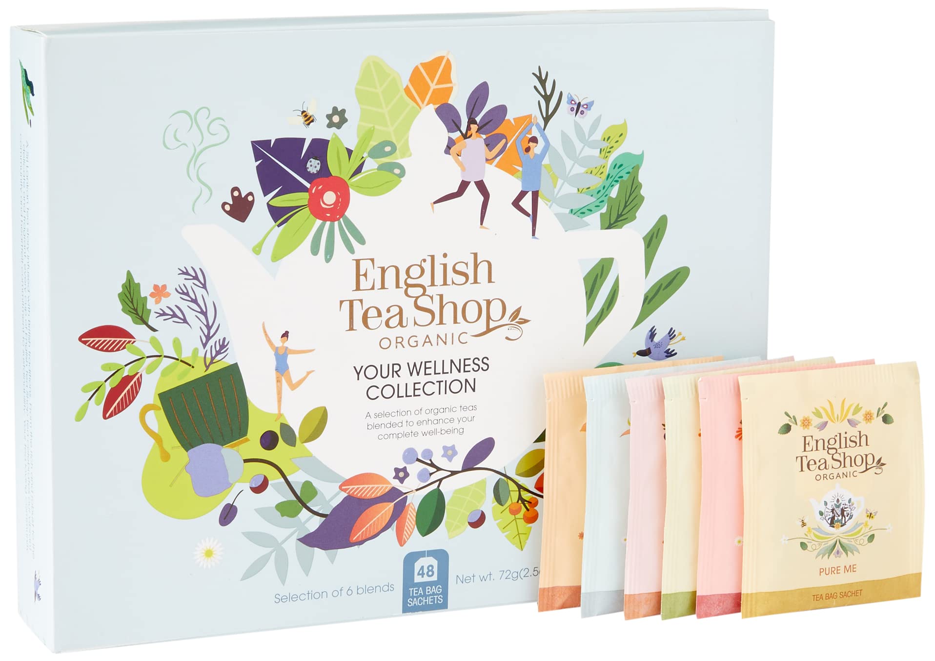 English Tea Shop Organic Your Wellness Collection Gift Pack - 48 Tea Bags 1