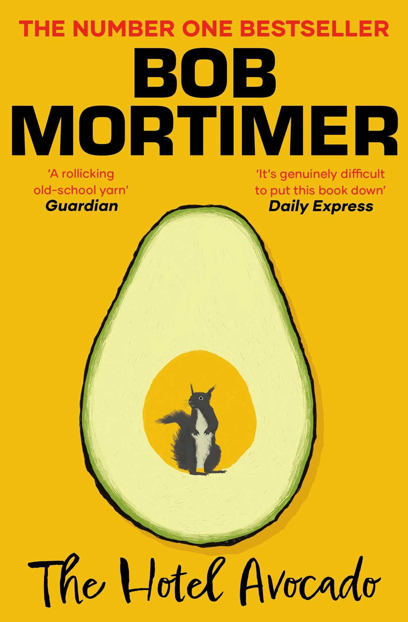 Gallery UK The Hotel Avocado - Thriller Novel by Bob Mortimer | Paperback 1