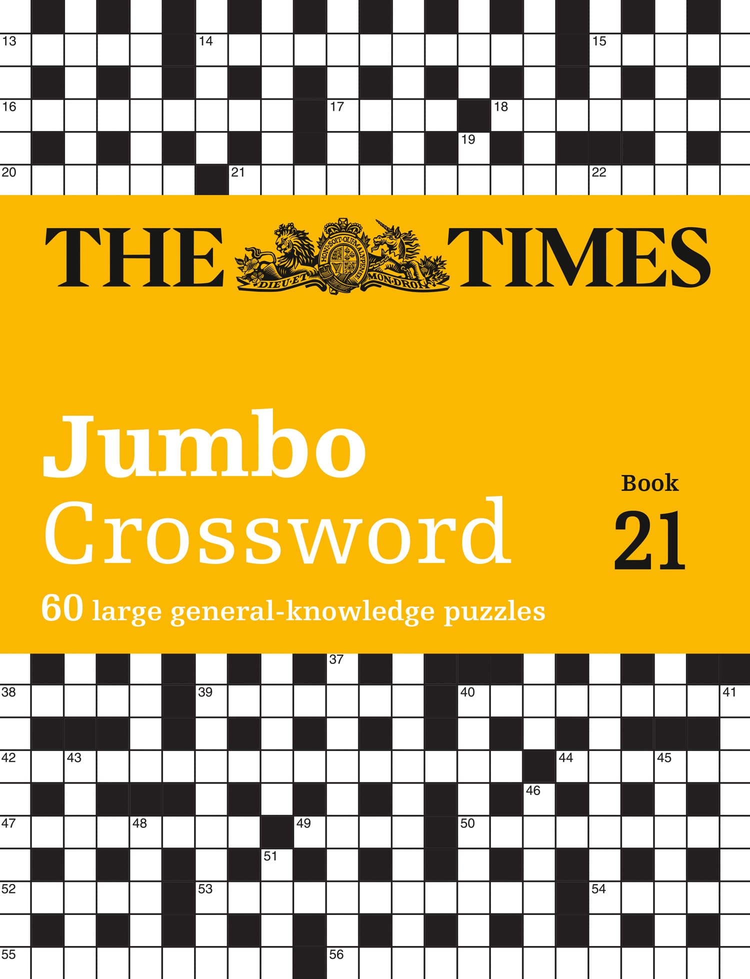Times Books The Times 2 Jumbo Crossword Book 21 - 60 Large General-Knowledge Puzzles | Paperback