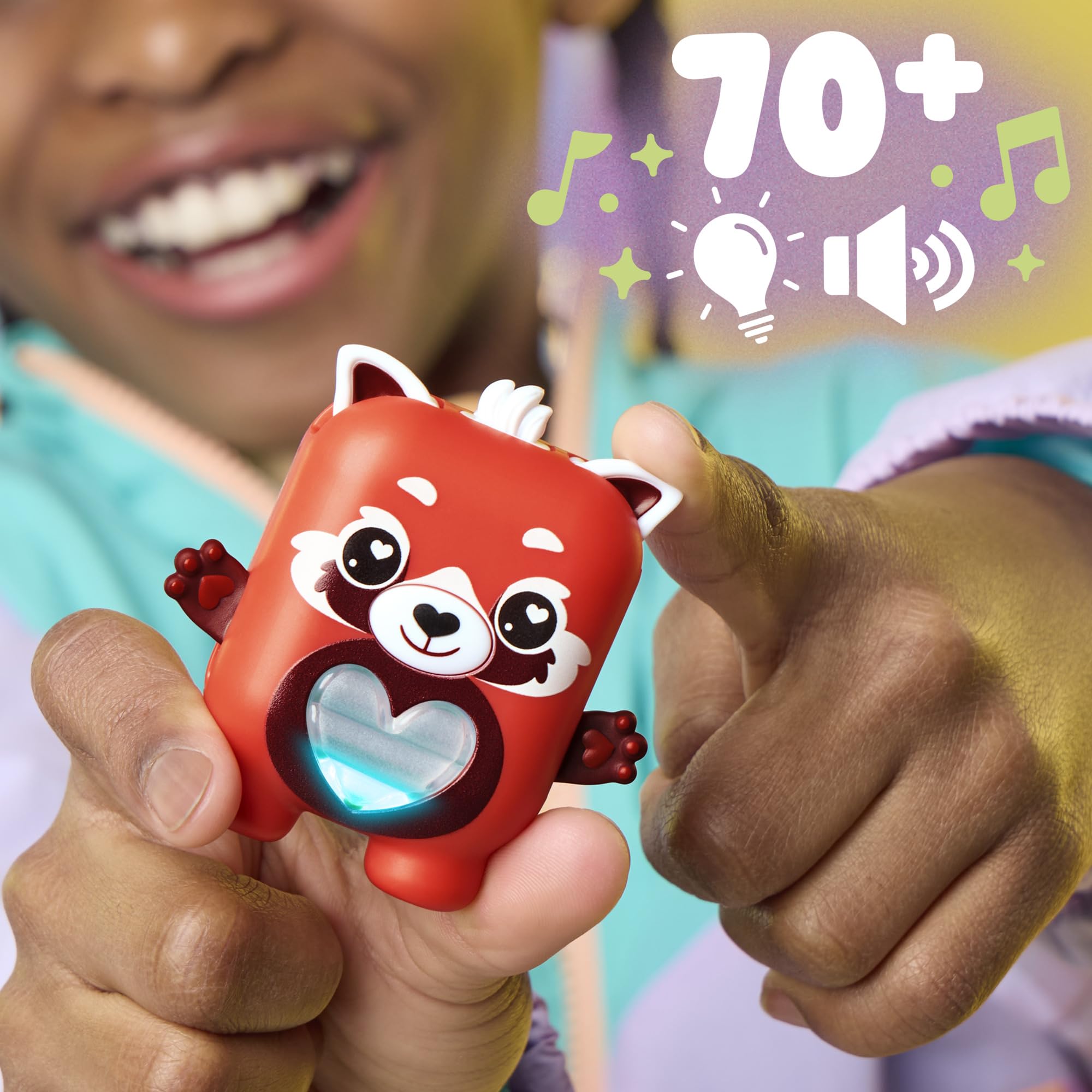Hasbro Nano-Mals Pamanda the Red Panda Electronic Fidget Pet 5