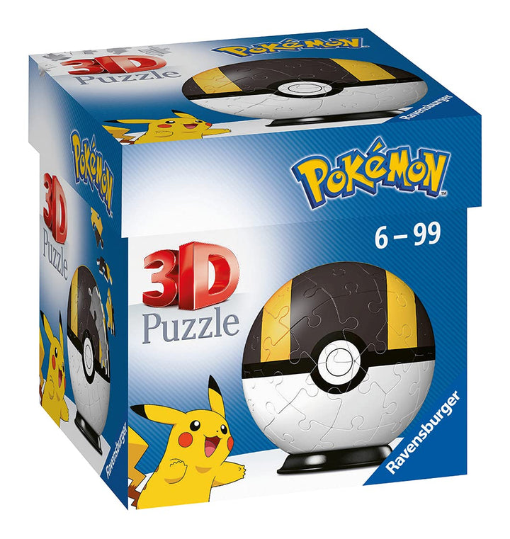 Ravensburger Pokémon Ultra Ball 3D Jigsaw Puzzle Ball - 54 Pieces
