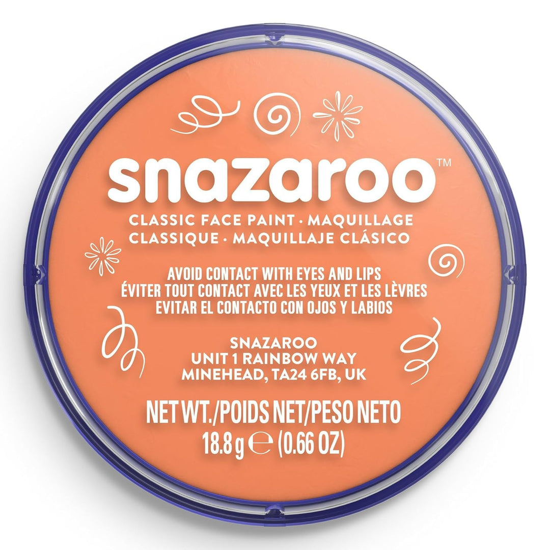 Snazaroo - Classic Face and Body Paint (18ml, Apricot)
