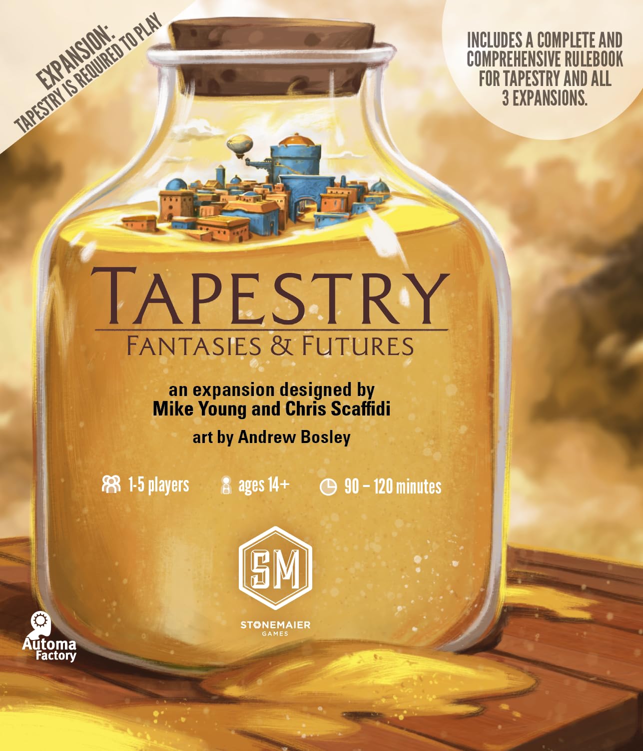 Stonemaier Games Tapestry: Fantasies &amp; Futures-Erweiterung 7