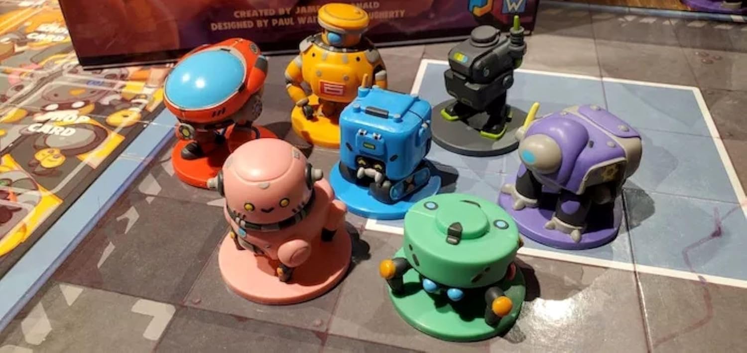Wise Wizard Games Robot Quest Arena Board Game 5
