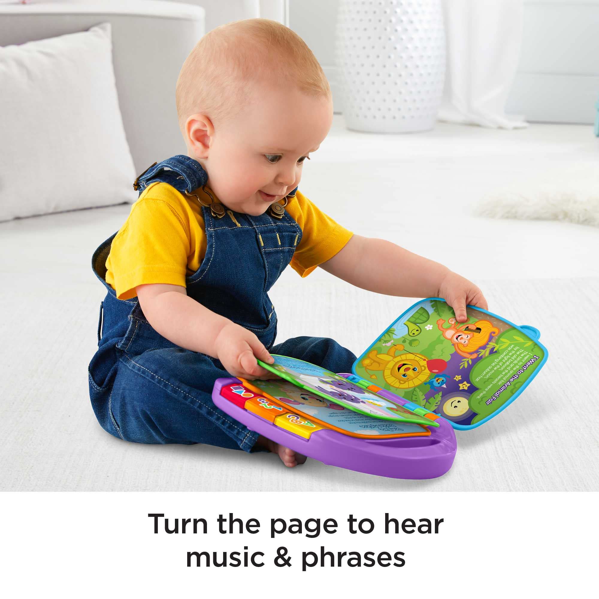 Fisher-Price Laugh & Learn Storybook Rhymes - Musical Light-Up Learning Toy for Babies 6M+ 5
