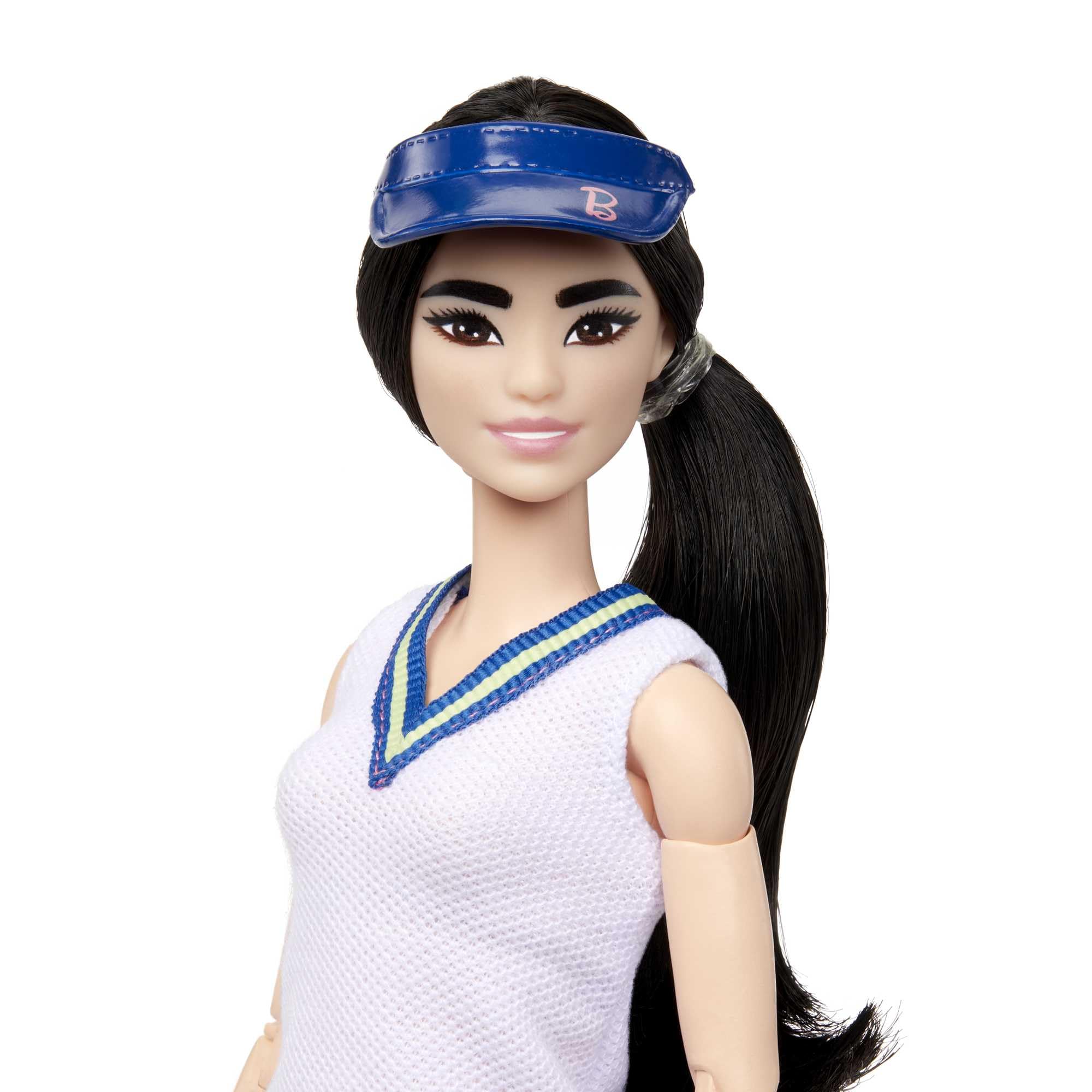 Barbie Career Tennis Player Doll - 22 Joints, Includes Racket & Ball, Ages 3+ 2