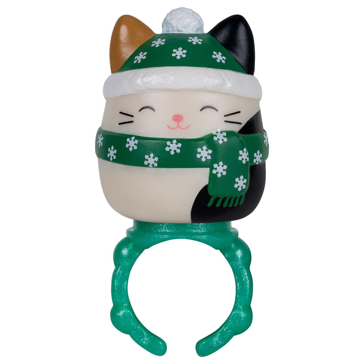 Squish-a-longs Holiday Advent Calendar 24 Day Countdown - 24 Mini-Squish Collectibles with Ring Accessory (Wave 3)
