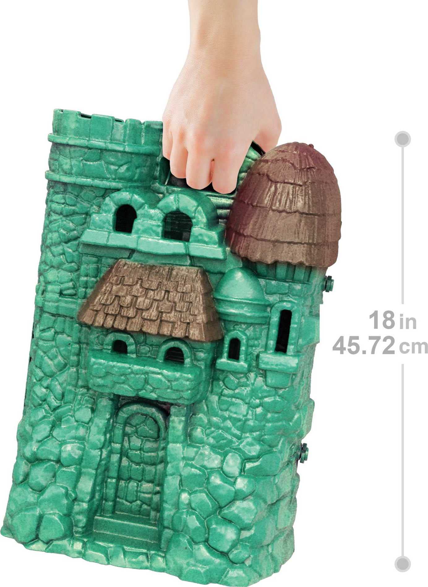 Masters of the Universe Origins Castle Grayskull Playset - Diorama-Style Action Figure Playset with Working Lift & Trap Door 7