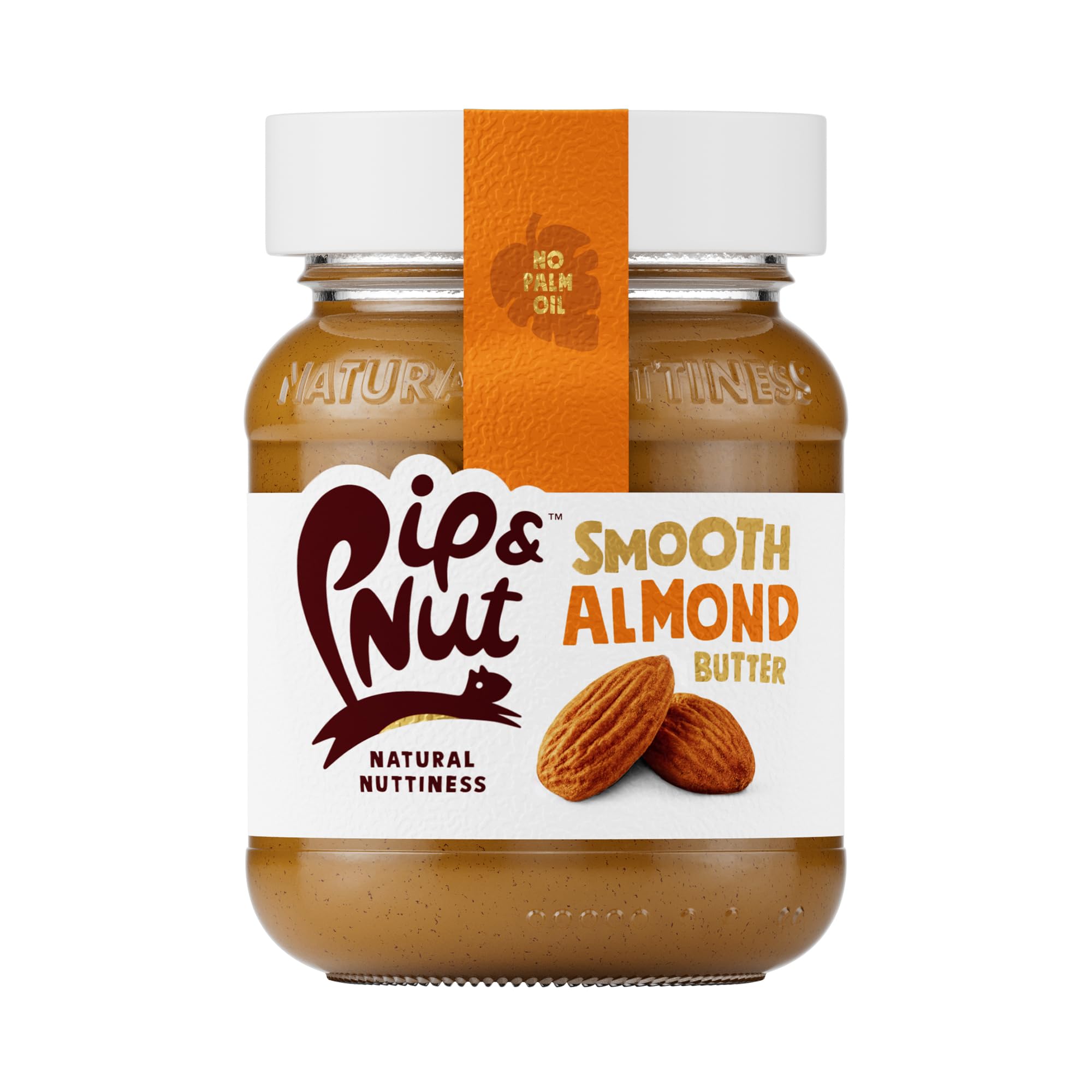 Pip & Nut Smooth Almond Butter - Natural Protein Source | 6 x 170g Pack | No Palm Oil 1