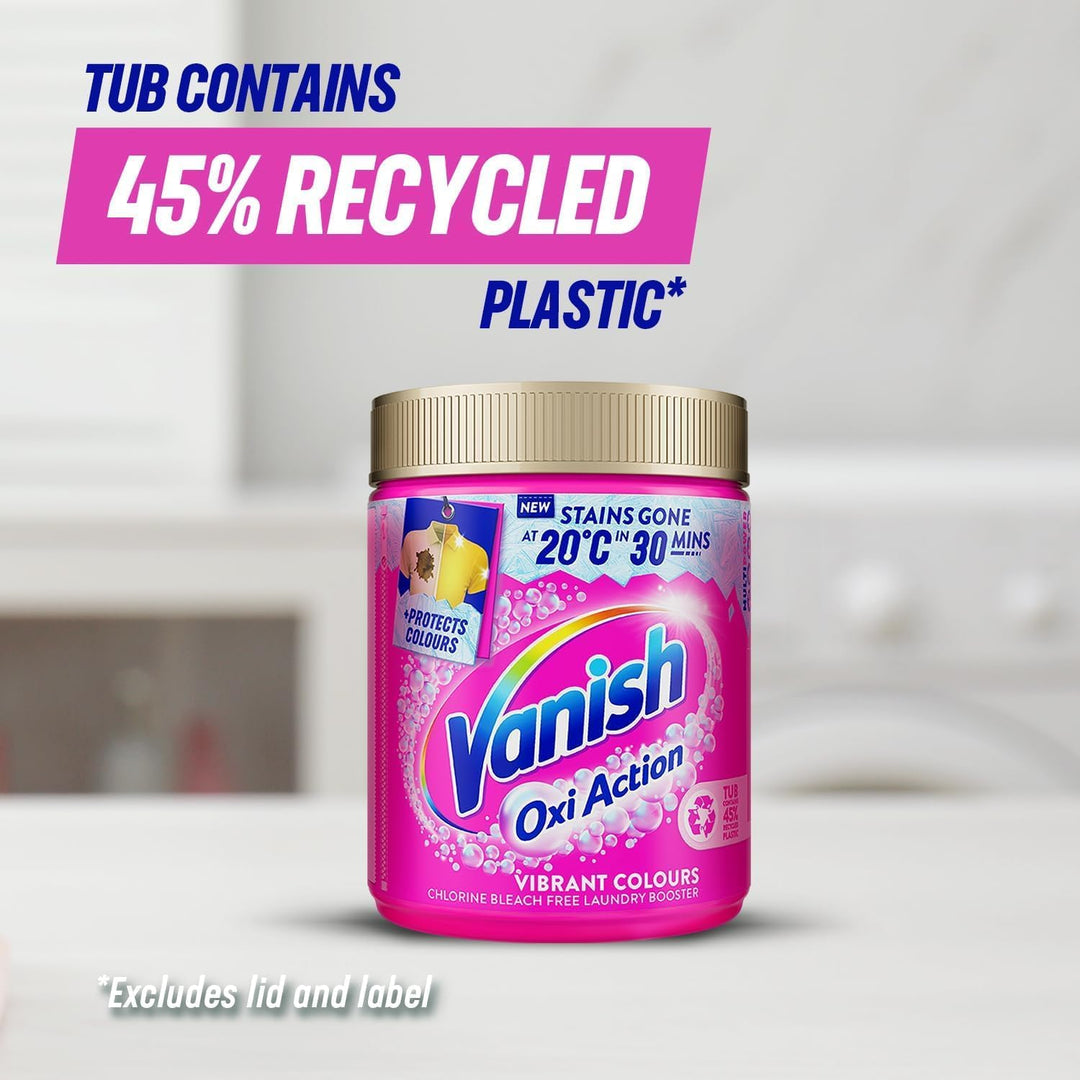 Vanish Gold Oxi Action Stain Remover and Laundry Booster Powder for Colours 1.41kg