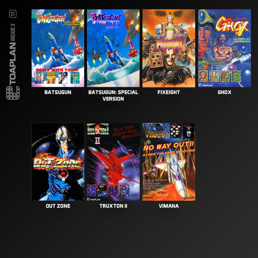 Toaplan Arcade Collection 3 - Evercade Cartridge