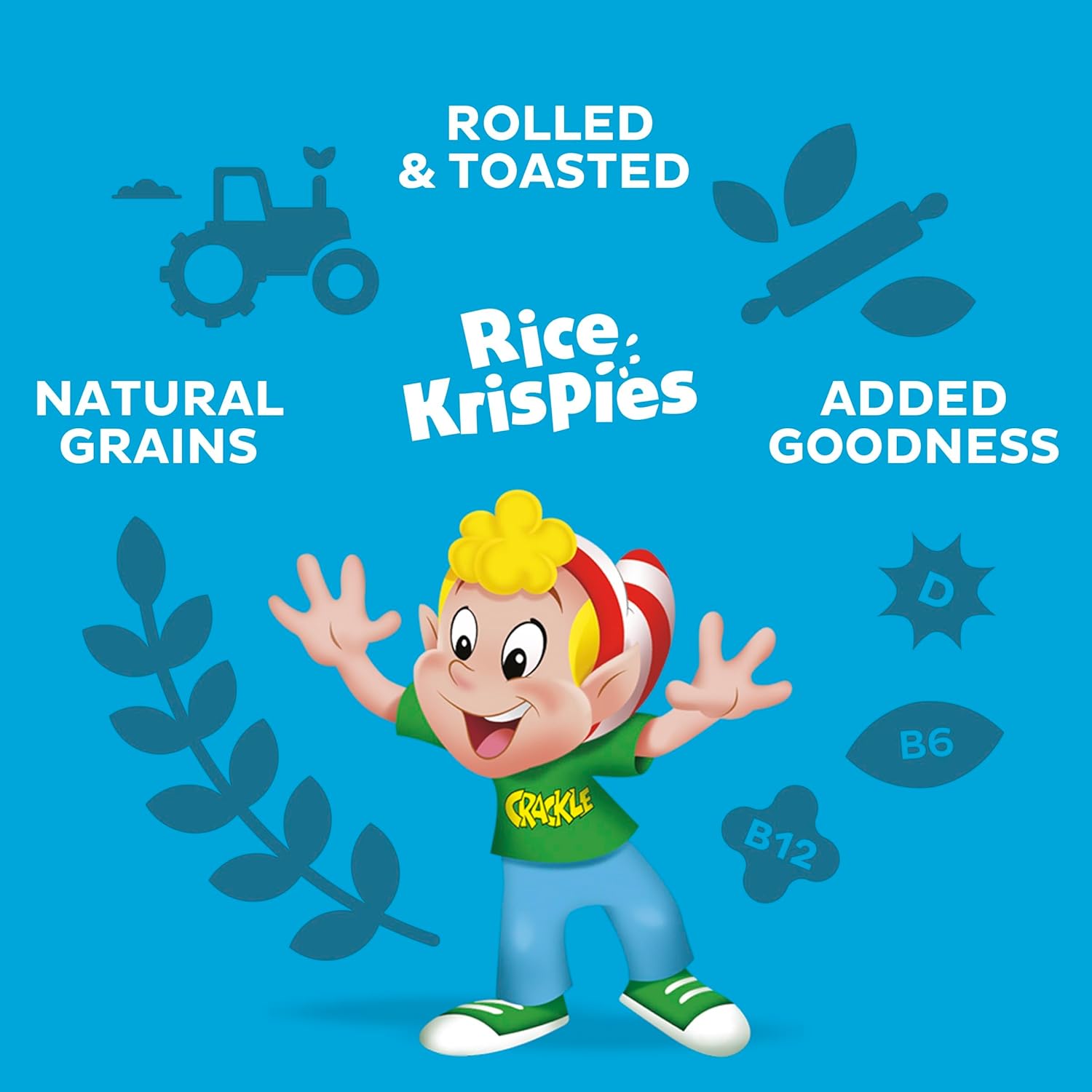 Kellogg's Rice Krispies Breakfast Cereal - Toasted Rice Cereal 660g