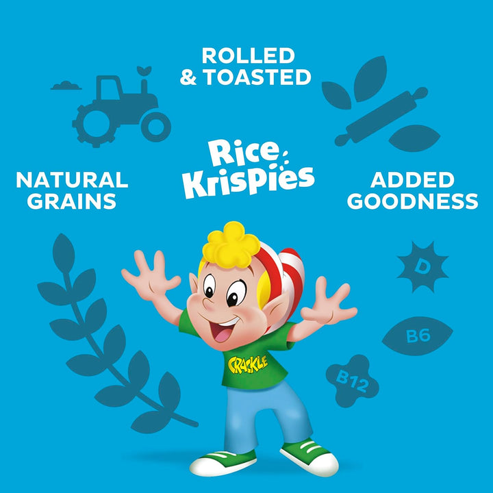 Kellogg's Rice Krispies Breakfast Cereal - Toasted Rice Cereal 660g