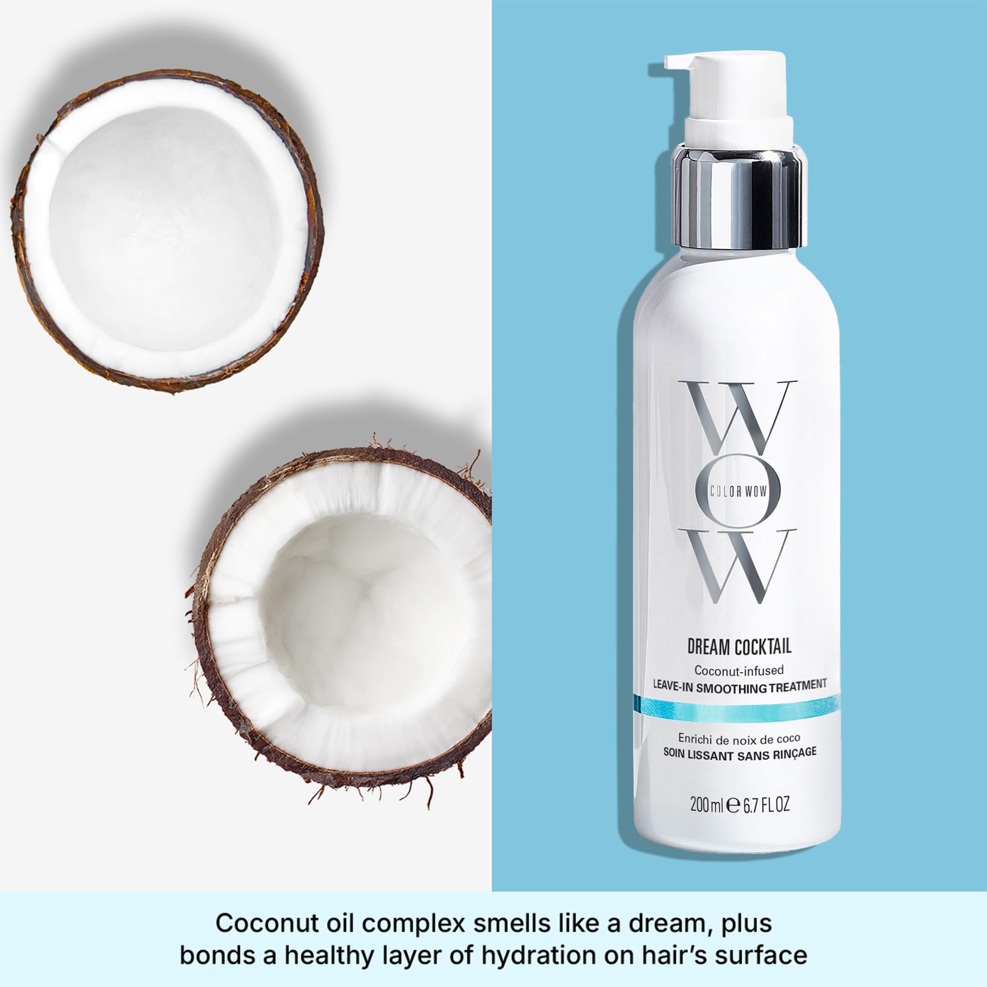 COLOR WOW Dream Cocktail Coconut Infused Hair Treatment (197g) 4
