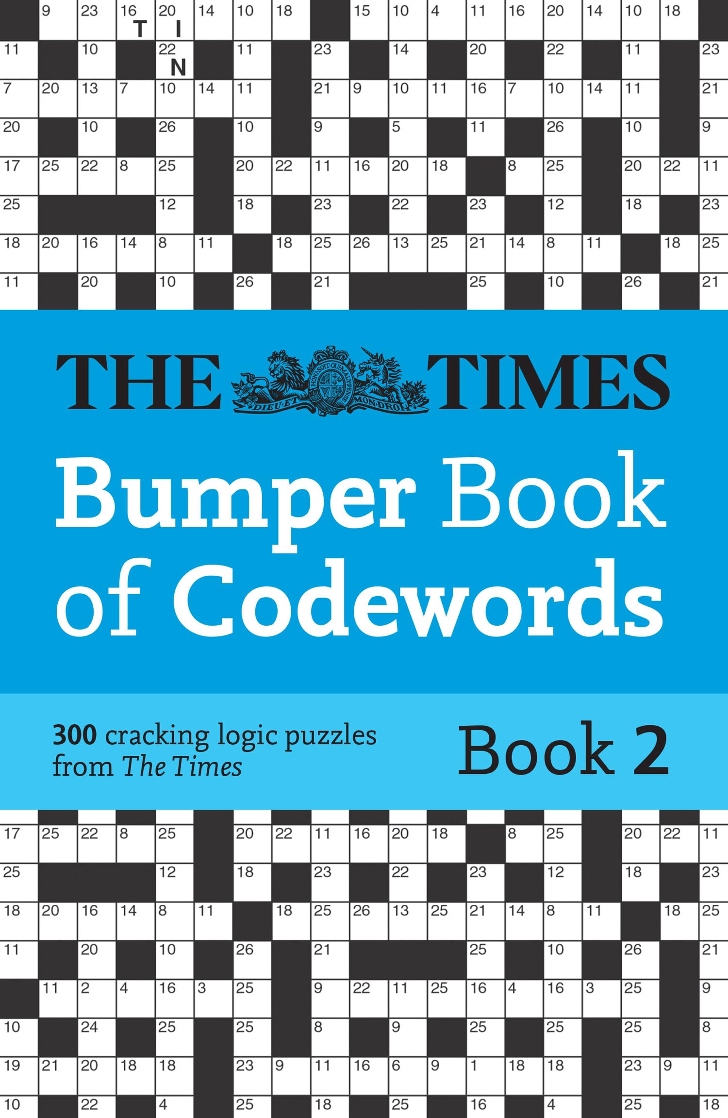 Times Books The Times Bumper Book of Codewords Book 2 - 300 Word & Number Puzzles | Paperback