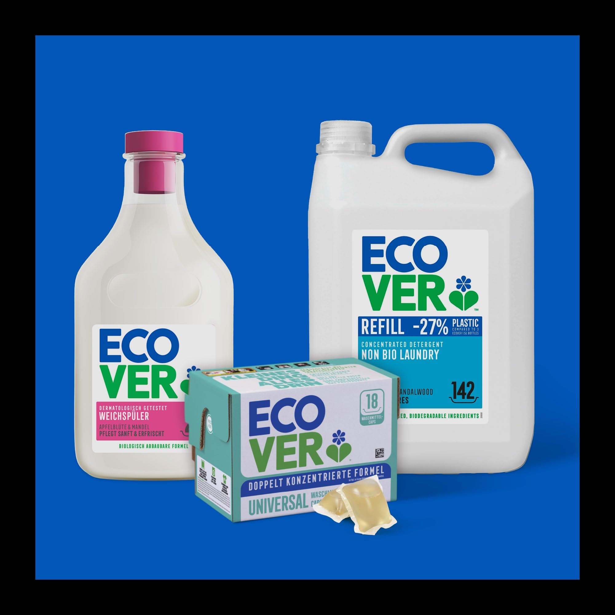 Ecover Zero Non-Bio Laundry Detergent Powder for Sensitive Skin | 750g | No Colouring or Fragrance 6