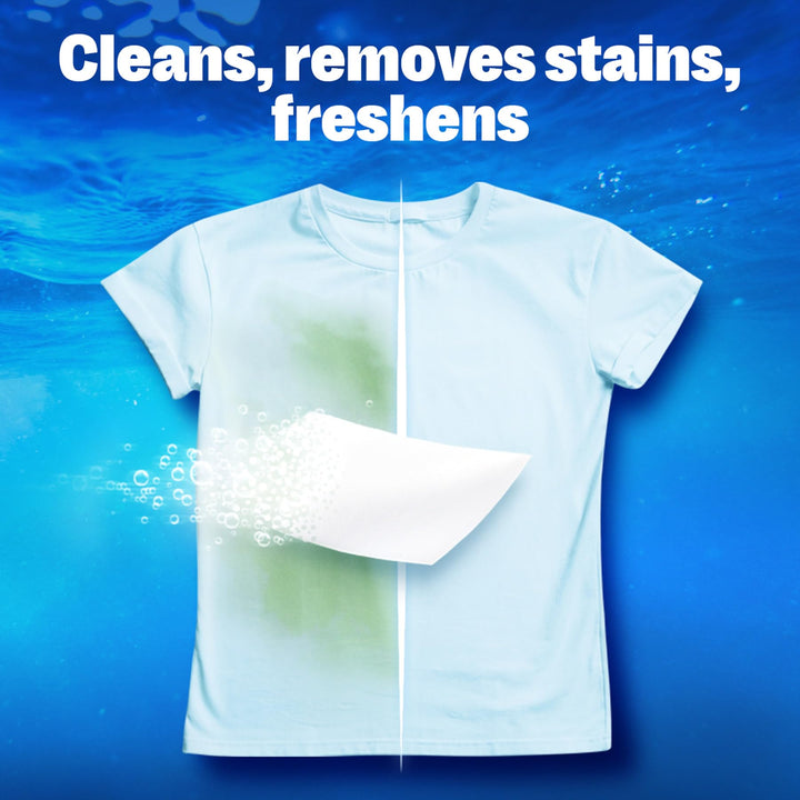 OceanSaver - Eco Laundry Detergent Sheets | Biodegradable, Plastic-Free, Hypoallergenic