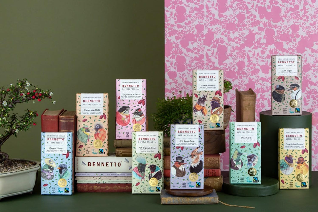 Bennetto Orange with Chilli Dark Chocolate with Orange Zest and Chilli - 90g