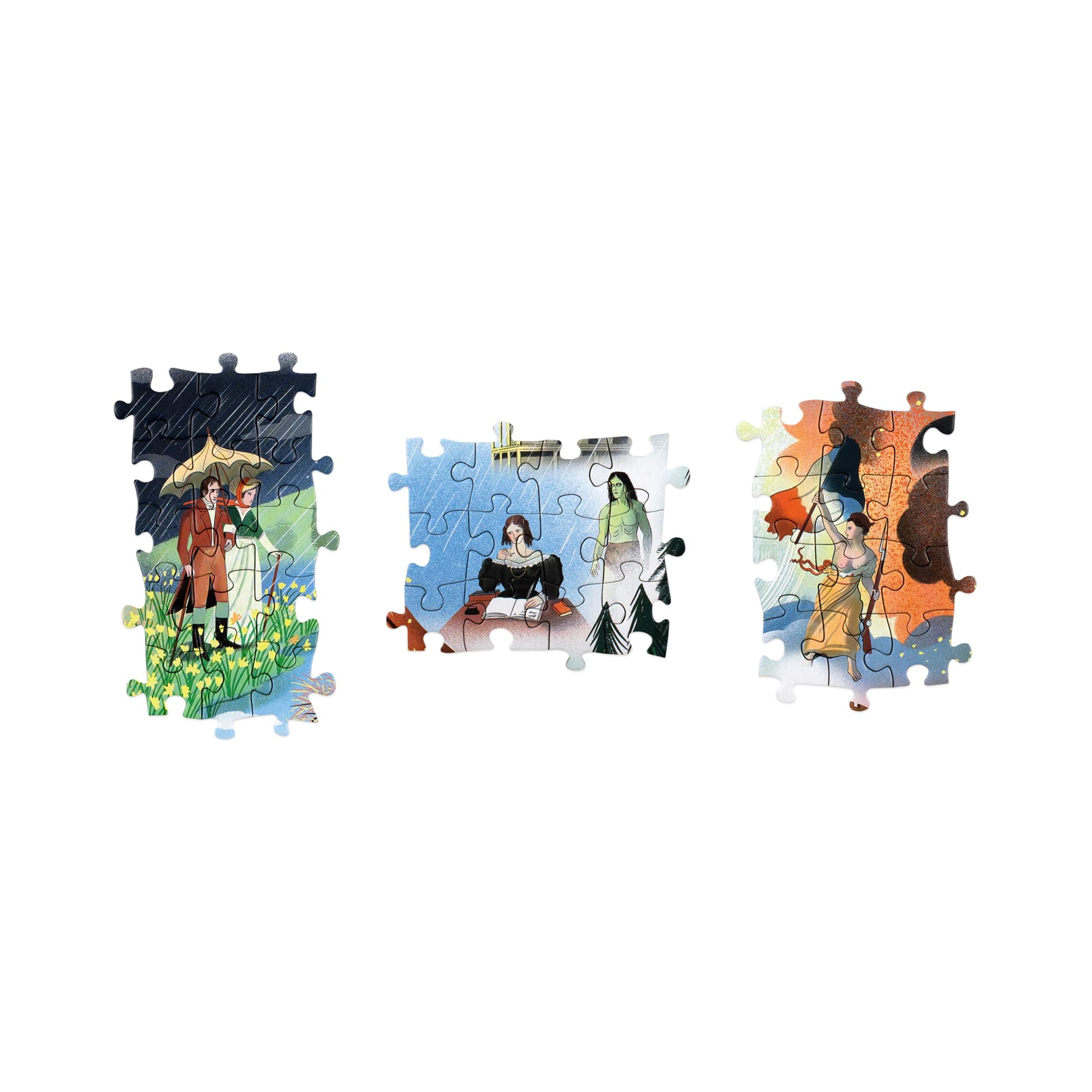 The World of the Romantics 1000 Piece Puzzle - Jigsaw Puzzle Featuring Romantic Era Characters 5