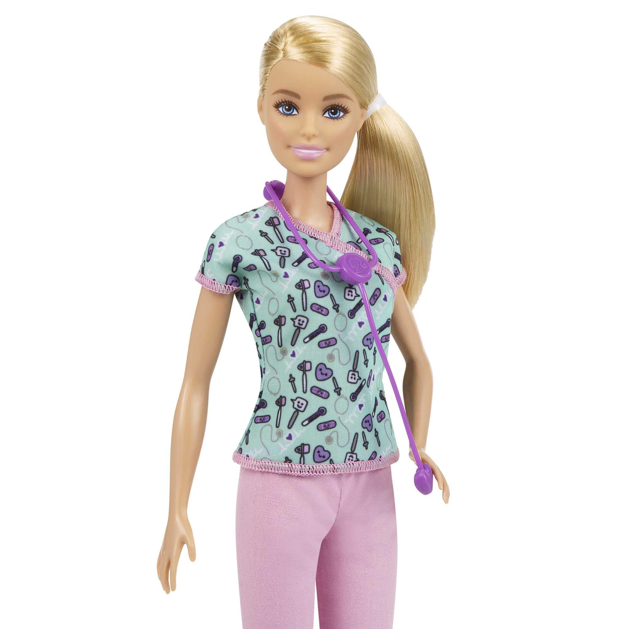 Barbie Nurse Doll - 12-in/30.40-cm Doll, Ages 3+ 3