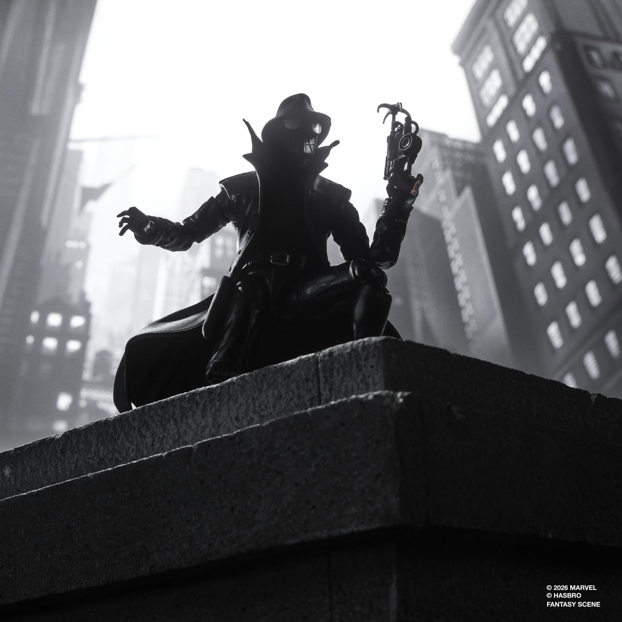 Marvel Spider-Man Noir Action Figure - 6-Inch Scale, 4+ Years 2