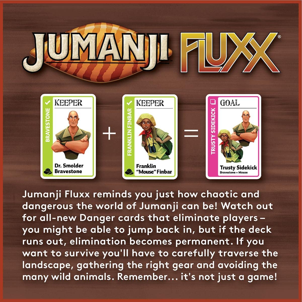 Looney Labs Jumanji Fluxx Kartenspiel – Gemischte Farben 7
