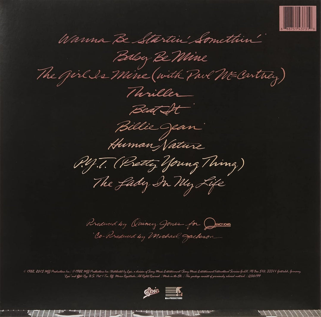 Michael Jackson - Thriller Vinyl