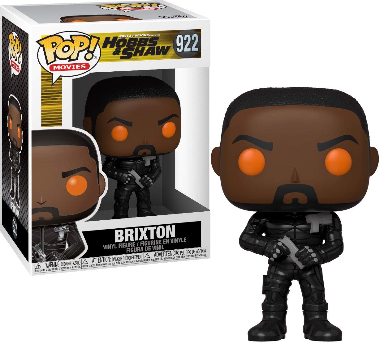 Funko Pop! Movies Hobbs &amp; Shaw - Brixton Vinyl Figur #922 (47754) 3