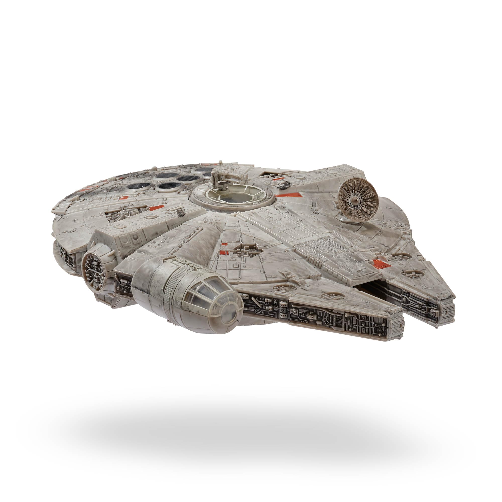 Star Wars Micro Galaxy Squadron Millennium Falcon - 9-Inch Assault Class Vehicle with Four 1-Inch Micro Figure Accessories 3