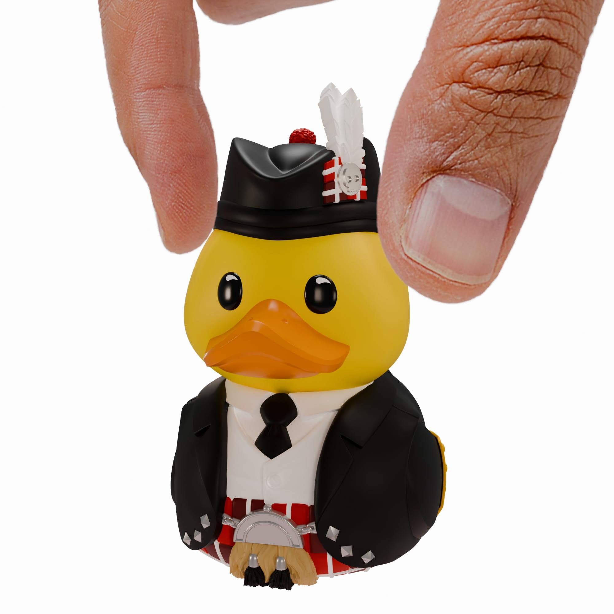 TUBBZ Mini Collectible Figure - Travel Scotland Cosplaying Rubber Duck | 5cm Vinyl 1