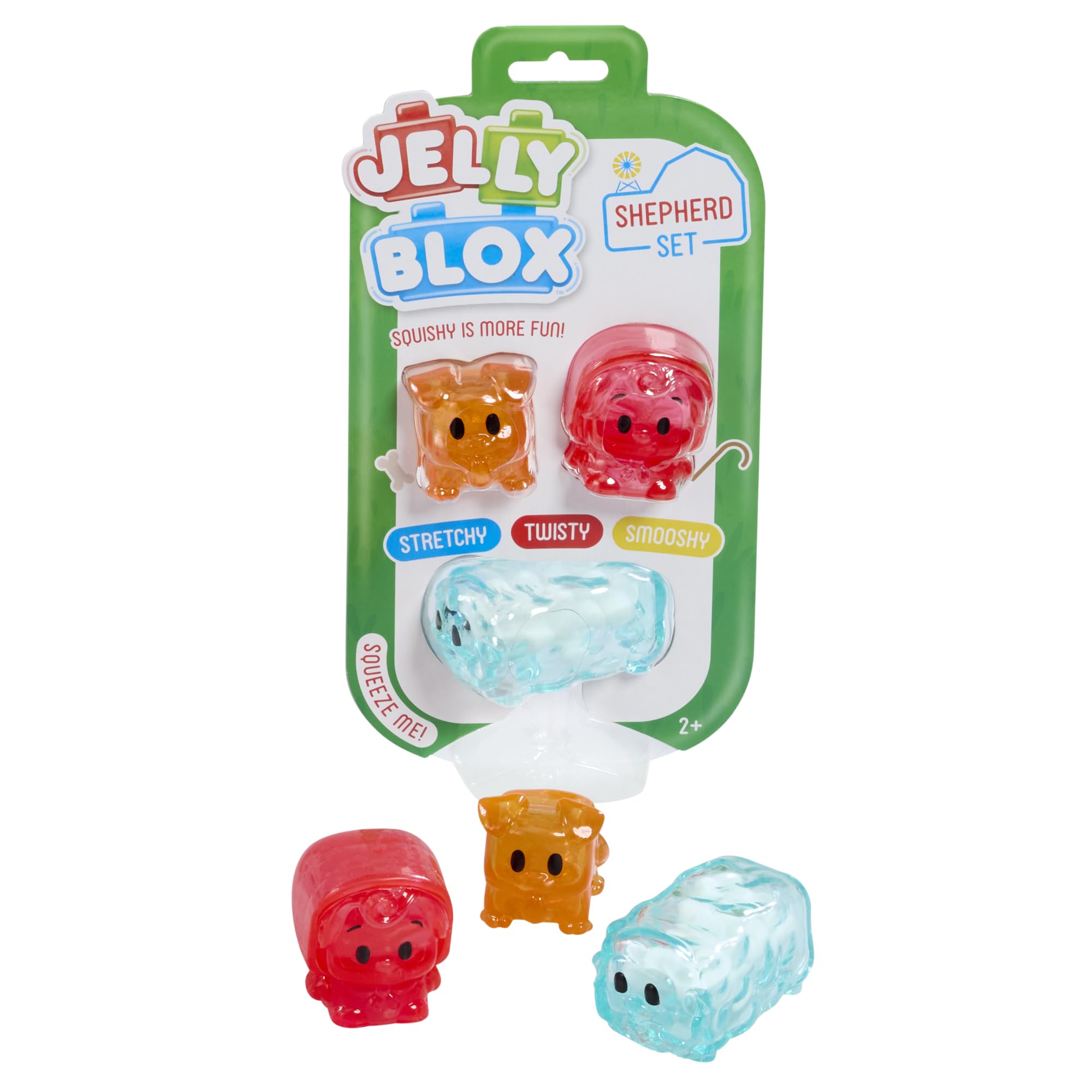 Jelly Blox Shepherd Character Set - Squishy Building Play for Toddlers 2+ 1