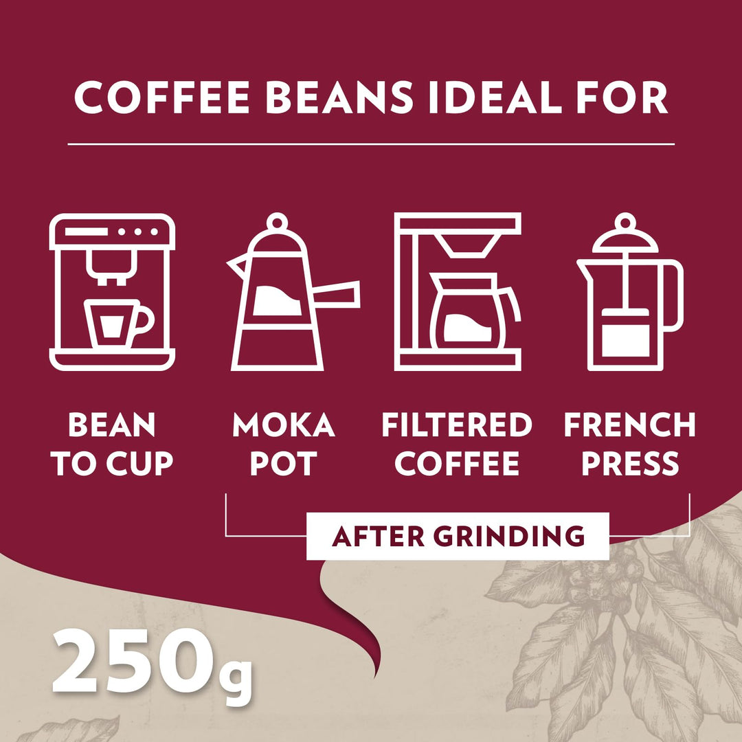 Lavazza Tales of Italy Napoli - Whole Coffee Beans 250g Soft Pack