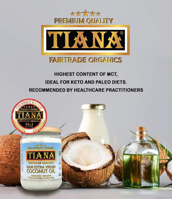TIANA - Raw Extra Virgin Coconut Oil (500ml)