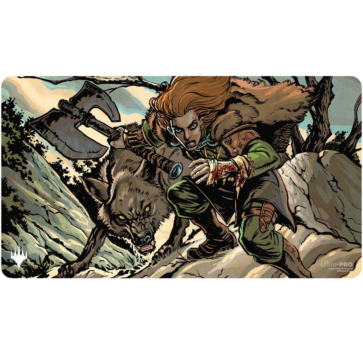 Ultra Pro Innistrad Remastered Double Sided Playmat with Huntmaster and Ravager of the Fells Artwork 4