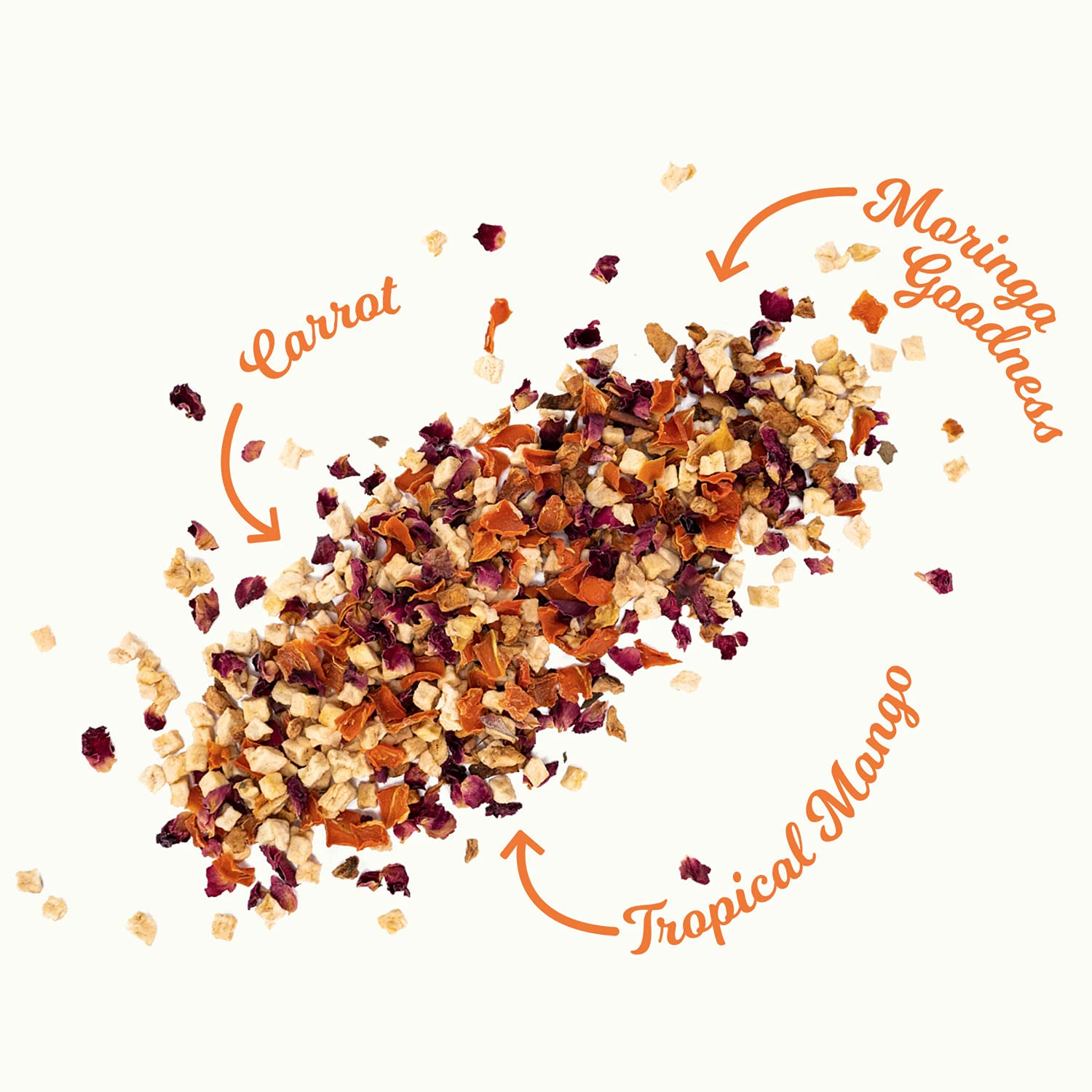 Good Earth Tea Co. Tropical Mango & Moringa Tea Bags - Refreshingly Natural 13