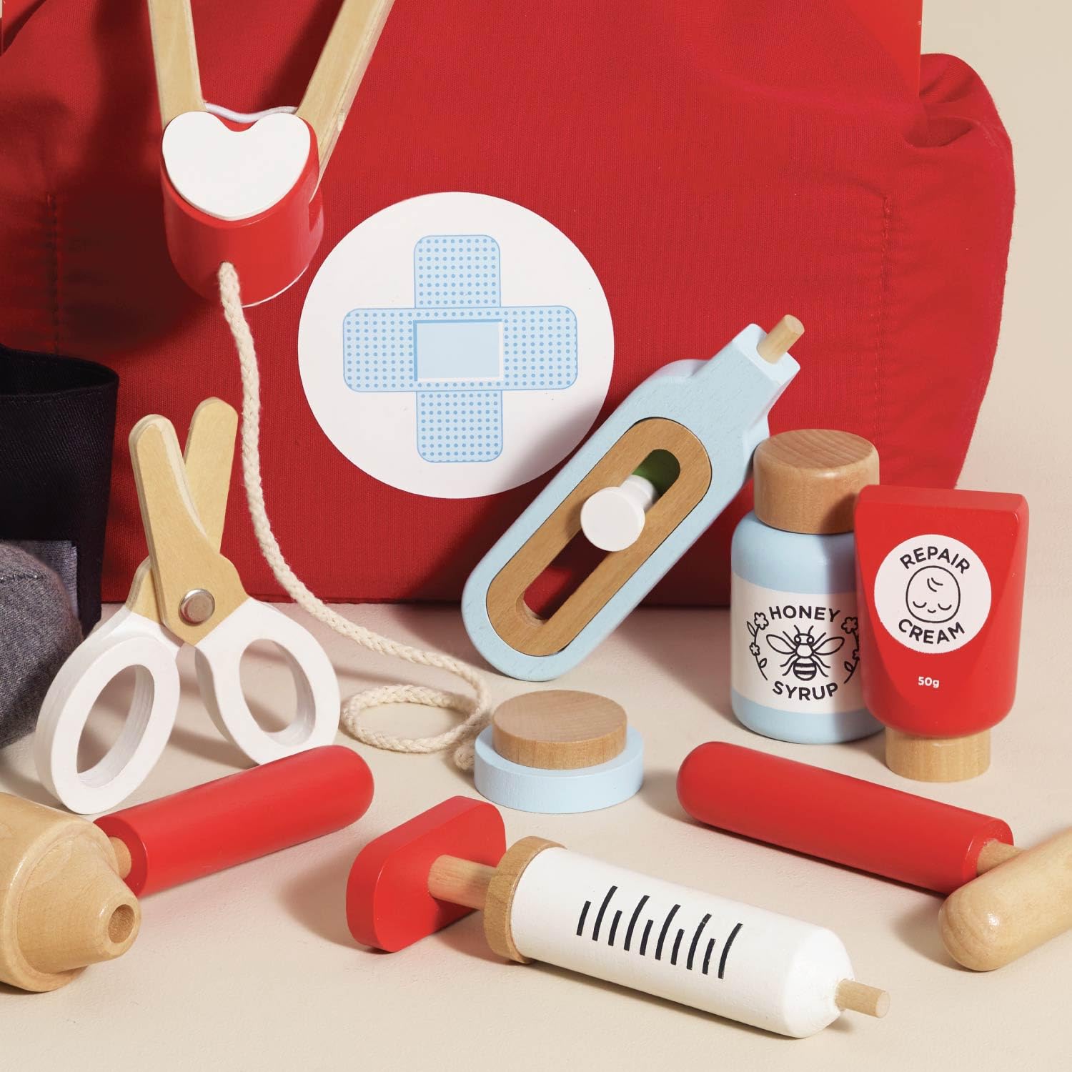 Le Toy Van Honeybake Wooden Doctor's Play Set | Role Play Toy for Ages 3+ 6