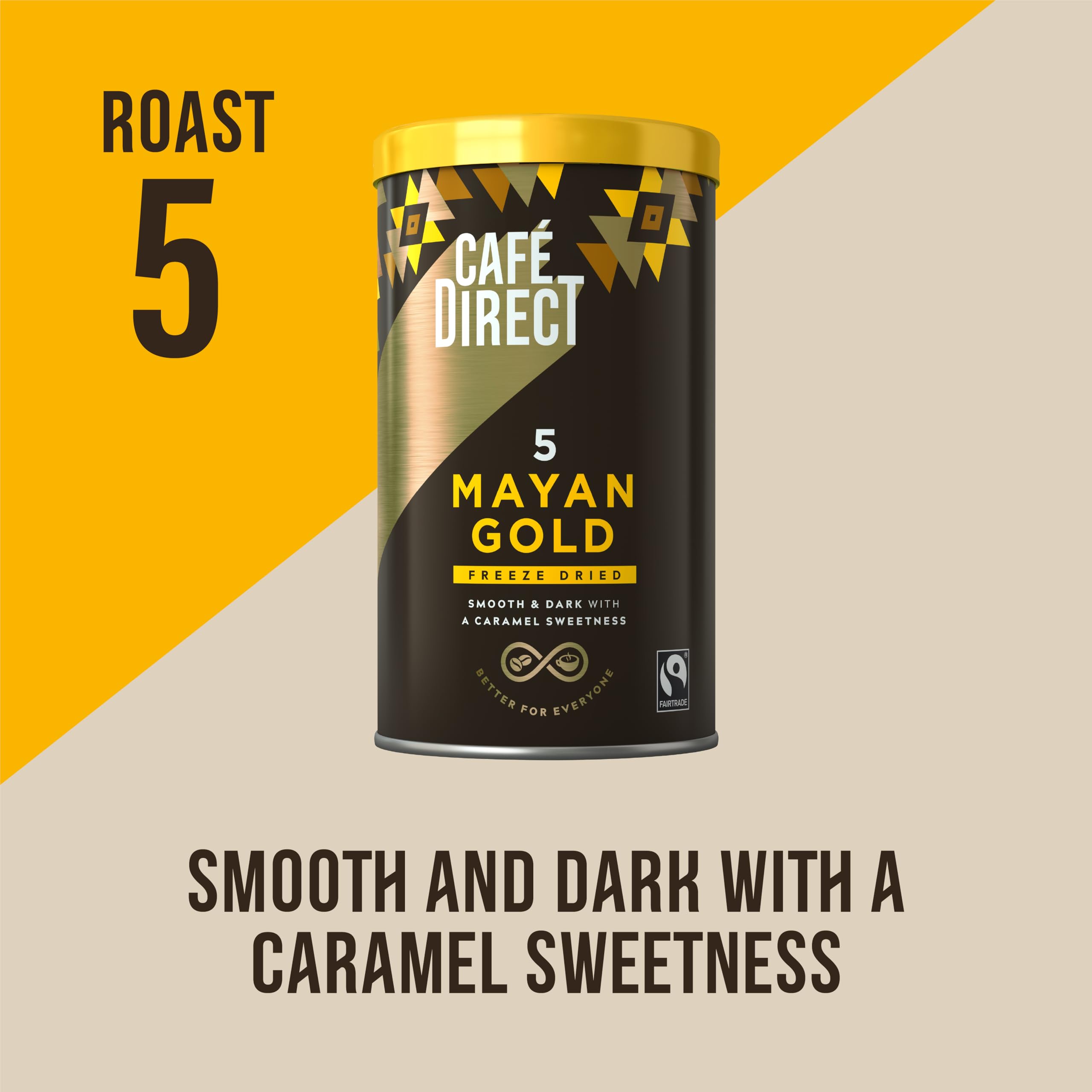 Cafédirect Mayan Gold Single Origin Freeze Dried Instant Coffee 100g 3